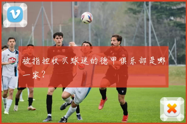 被指控收买球迷的德甲俱乐部是哪一家?